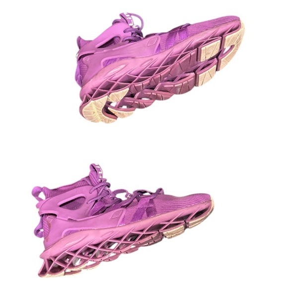 Hello Mr Lin Purple Blade Shoes Running/Walking, (NO SIZE TAG) Size 9. Preowned - Picture 6 of 10